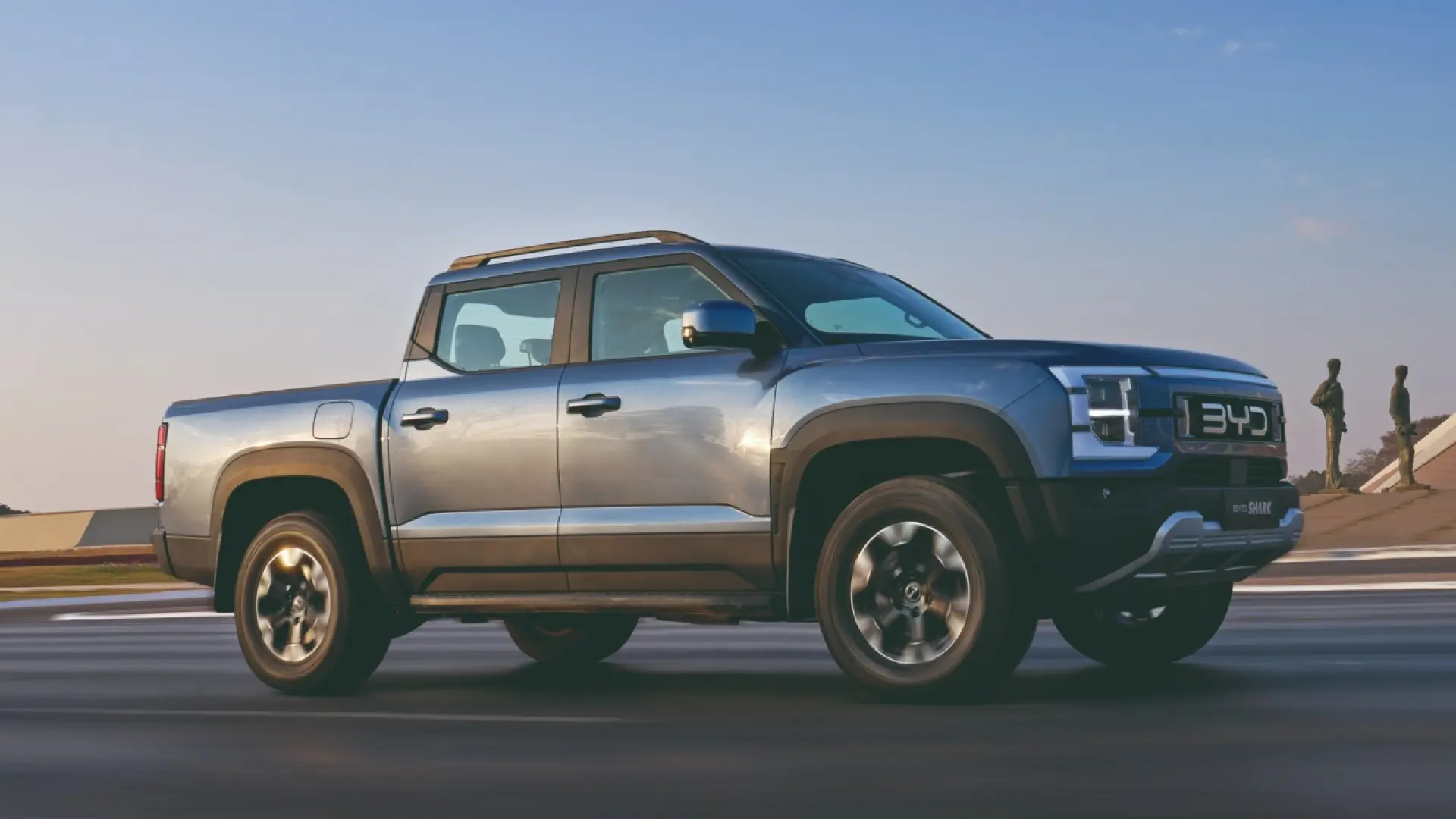 BYD Shark, pick-up hybride rechargeable chinois aux lignes agressives, concurrent des Ford Ranger et Toyota Hilux