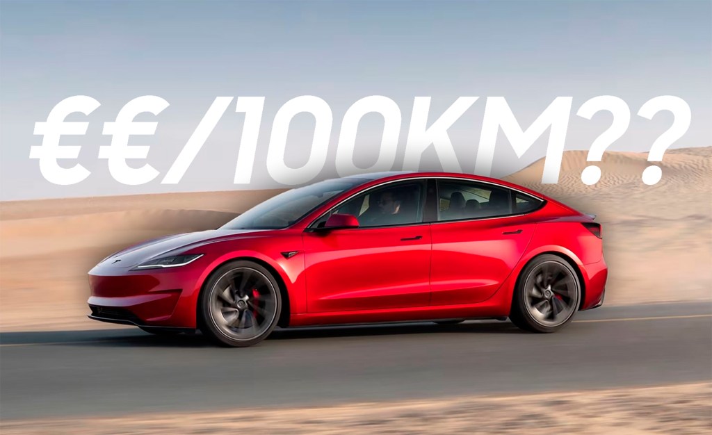 Voiture électrique en recharge montrant le coût de 3,41€ à 6,72€ pour 100 km selon le type de borne