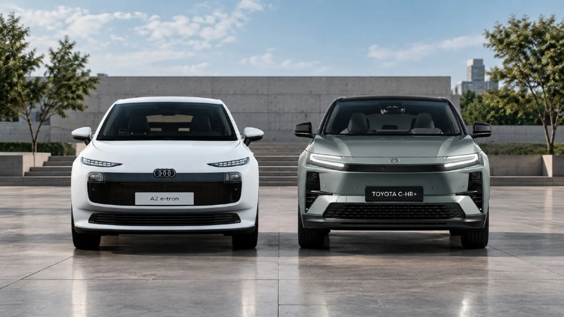 Audi A2 e-tron vs Toyota C-HR+ : quel électrique compact choisir en 2026 ?