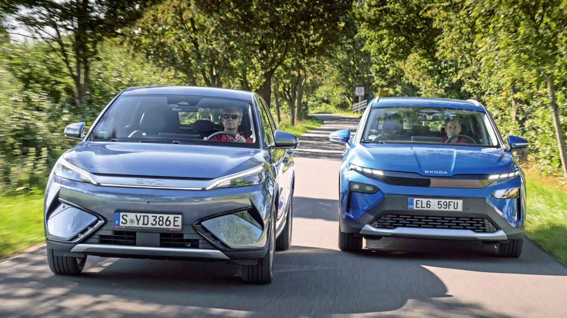 BYD Atto 3 Evo vs Skoda Elroq 85 : duel au sommet entre électriques chinois et européen