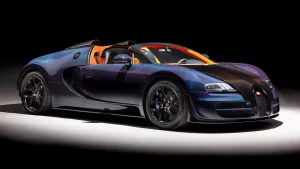 Une Bugatti Veyron Grand Sport Vitesse tout carbone à 3 millions d’euros : Une œuvre d’art sur roues !